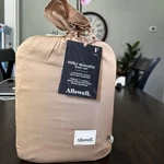 Allswell Silky Serenity Sheet Set Full Tencel Lyocell Soft Tan New. Fixed Price $39.87.