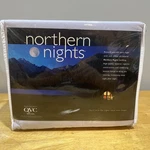 New Northern Nights Lilac Twin Sheet Set 100% Egyptian Cotton 2005 Qvc. Fixed Price $44.99.