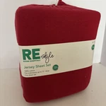 New Re Room Essentials Queen Jersey Sheet Set 100% Cotton. Fixed Price $17.80.