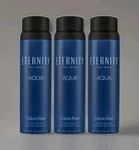 3X Eternity Aqua By Calvin Klein For Men 5.4OZ Body Spray New! Free Ship. Fixed Price $34.99.