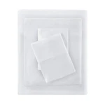 Intelligent Design Cotton Blend Jersey Knit Bed Sheet Set Queen, White. Fixed Price $63.51.