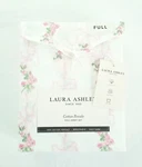 Laura Ashley Shabby Pink Roses And Bows Cotton Percale Sheet Set Full Nwt. Fixed Price $75.00.