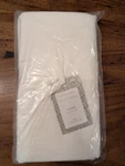 Pottery Barn SET/2 Julia Berolzheimer Eloise Embroidered King Pillowcases-green. Fixed Price $49.00.