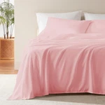 Sleep Zone Nanotex Super Soft Cooling Bed Sheets Set Queen, Ballet Pink. Fixed Price $39.51.
