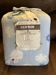 New Cannon Cozy Soft Warm Polar Bears Snowflakes 3 Piece Sheet Set Winter. Fixed Price $40.00.