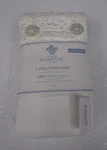 New Simply Shabby Chic Woodrose White Embroidered 2 Standard Pillowcases. Fixed Price $169.99.