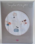 New Sophie Allport London Halloween Cotton Percale Queen Size Sheet Set. Fixed Price $88.00.