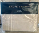 Ralph Lauren Corso Campania Stripe King Flat Sheet. Fixed Price $115.00.