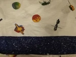 Chf Industries Outer Space Twin Flat Sheet. Fixed Price $10.00.