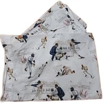 Pottery Barn Kids Sports Baseball Blue Full Flat Sheet & Pillow Case 100% Cotton. Fixed Price $24.99.