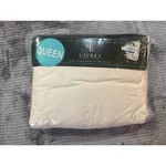 Lauren Ralph Queen Deep Fitted Sheet 100% Cotton 200 Tc Linen Cream New. Fixed Price $88.88.