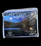 New Northern Nights Purple Twin Sheet Set 100% Egyptian Cotton 2005 Qvc. Fixed Price $34.99.