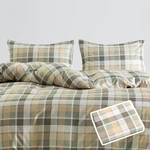 Vesta 100 Pima Cotton Fitted Sheet 400TC Artistic Line Striped Breathable. Fixed Price $62.40.