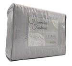 Homestead Fashion Light Grey Microfiber King Size 4 Piece Sheet Set. Fixed Price $22.54.