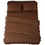 Sonoro Kate Sheets Super Soft Microfiber 1800 Thread QUEEN-4 Piece, Brown. Fixed Price $56.99.