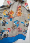 Lego City Twin Size Flat Bed Sheet Police Construction Boys 64"X90" Colorful. Fixed Price $13.05.