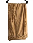 Vtg New Waterford Designer Gold Queen Flat Luxury Sheet Lace 100% Cotton RN77104. Fixed Price $10.00.