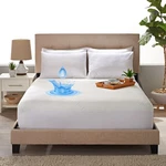 Stylinen Queen Tencel Eucalyptus Mattress Protector - Waterproof Breathable. Fixed Price $42.99.