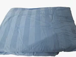 Charter Club Damask Blue Stripe King Flat Sheet 100% Cotton India. Fixed Price $32.45.