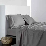 Donna Karan Silk Indulgence Queen Flat Sheet Gray. Fixed Price $69.99.