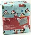 Disney Christmas Mickey Minnie Mouse Twin Flannel Sheet - 3 Pieces. Fixed Price $109.99.