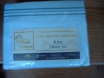 Sweet Home Collection 1500 Supreme King Set Powder Blue Bed New. Fixed Price $27.99.