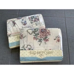 Vintage Elizabeth Gray Victoria Floral Full Flat & Fitted Sheet Set New Cottage. Fixed Price $75.00.
