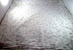 Simply Shabby Chic Candy Floral King Flat Sheet White Pink Blue Cotton 104X102". Fixed Price $39.99.