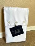 Ralph Lauren Organic Sateen King Pillowcases 624 Tc Studio White $130 New. Fixed Price $44.06.