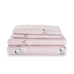 Berkshire Blanket Peanuts Kids Sheet Queen, Make Wish Spring Pink. Fixed Price $58.99.