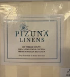 Pizuna 100% Long Staple Cotton Single King Fitted Sheet 300 Thread Count. Fixed Price $40.00.