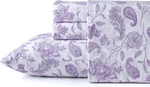 180 Gsm Brushed Cotton Flannel Sheet Sets (paisley Court, Queen (u.s. Standard)). Fixed Price $126.99.