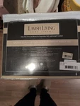 Macys Lavish Living Queen Size 320 Sateen Egyptian Cotton Gold Color Sheet Set. Fixed Price $55.00.