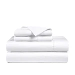 1000 Thread Count California King Sets Egyptian Cotton White Bed Sheets.... Fixed Price $112.06.