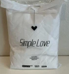 Simple Love Flax Linen Sheet Set Cal King - White 4PCS. Fixed Price $89.00.