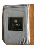 Ralph Lauren Solids Cottage Blue Set Of Two King Pillowcase - New. Fixed Price $129.95.