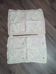 Simply Shabby Chic Pink Tan Ditsy Floral Padded Pillow 2 Sham Set Cottagecore. Fixed Price $22.80.