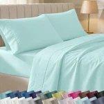 Soft 100% Cotton Bed Sheets Queen Size Set, 400 Thread Count Good Housekeeping. Fixed Price $79.52.