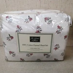 At Home Cotton Floral Flannel Twin Sheet Set. Fixed Price $46.98.