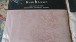 Avery Pale Rose Or Pink Twin Flat SHEET-NEW-NOS-100% COTTON-DAMASK-1994. Fixed Price $149.99.