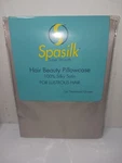 Spasilk Satin Pillowcase For Hair Beauty & Face Queen/standard Silver/grey 20X27. Fixed Price $10.95.