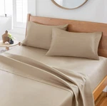 Better Homes & Gardens Full Set Brownstone Beige 400TC 100% Cotton. Fixed Price $34.95.