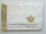 Vintage Cannon Combspun Percale Flat Sheet Double Bed Cotton Royal Fam White New. Fixed Price $19.40.