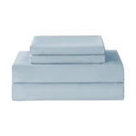 Best Yibeizi Queen Cooling Deep Pocket Size Bed Set, Light Blue. Fixed Price $32.75.