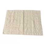 Sheridan Linen Pillow Sham 50CM X 75CM Light Apricot Quilted. Fixed Price $18.96.