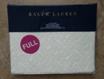 New Ralph Lauren Full Weston Park Hutchings Cream Flat Sheet $130. Fixed Price $35.95.