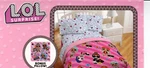Lol Surprise Comforter And Sheet Set With Bonus Square Pillow 5 Piece Twin Size. Fixed Price $39.99.