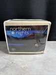 Northern Lights Flannel Sheet Set Full Cream/beige Color 100% Cotton Qvc PT3. Fixed Price $23.99.