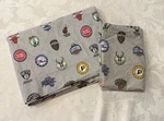 Pottery Barn Teen Eastern Conference Nba Basketball Twin Flat Sheet + Pillowcase. Fixed Price $26.50.