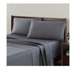 Allswell Soft & Silky 4-PC Bamboo Sateen Full Bed Sheet Set Cooling Luxury Slate. Fixed Price $27.87.